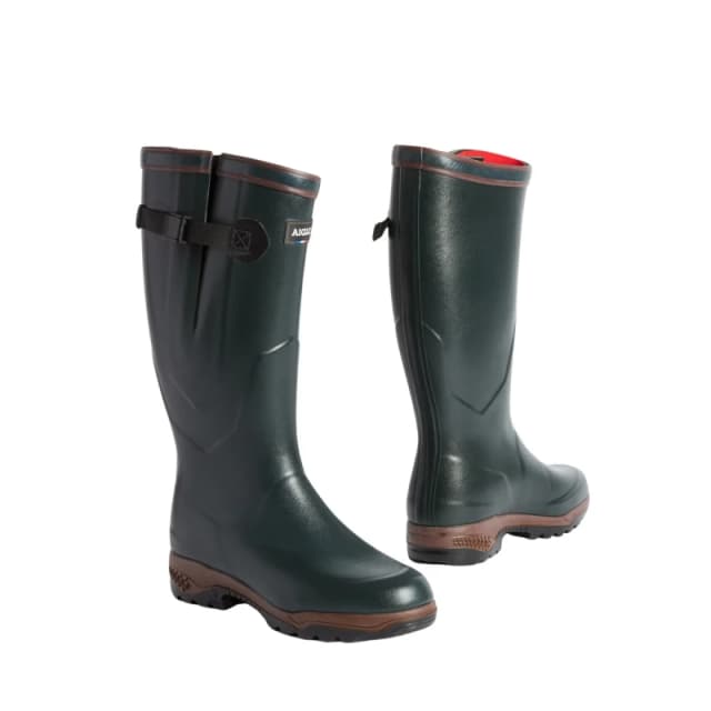 Aigle Parcours 2 Iso Rubber Boots Bronze Size 48