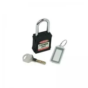 Safety Lockout Padlock - Black each