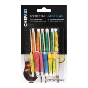 Chef Aid Cocktail Umbrellas 12 Pack