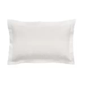 William Morris Pure Bachelors Button Oxford Pillowcase, White