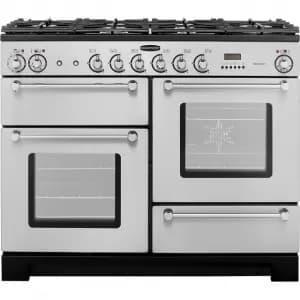 Rangemaster KCH110NGFSSC 116710 KITCHENER 110cm Gas Range Cooker S SteelChrome