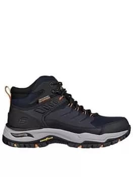 Skechers Arch Fit Dawson - Raveno Boot, Navy/Black, Size 12, Men
