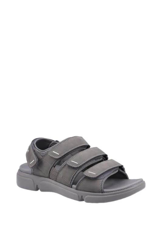 Hush Puppies Hush Puppies Men 'Raul' Sandals in Grey Size: 8 Grey 8 Male 5038600824608