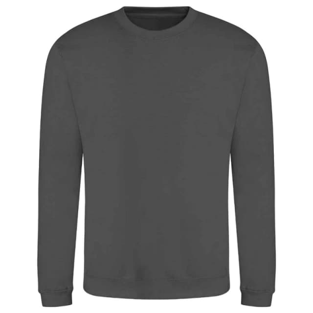 AWDis AWDis Men Just Hoods Sweatshirt in Dark Grey Size: X-Small Dark Grey XS Male 5063527328403