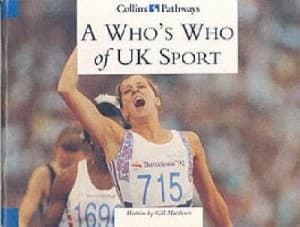 Whos Who in UK Sport by Gill Matthews Book