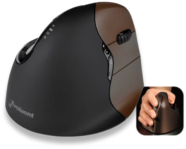 Evoluent VerticalMouse 4 Small Wireless mouse Office Right-hand RF Wir