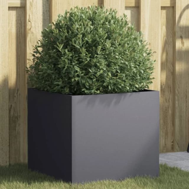 VIDAXL Planter Anthracite 42x40x39cm Steel Vidaxl 8721012364097