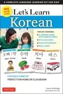 lets learn korean kit 64 basic korean words and their uses flash cards fre