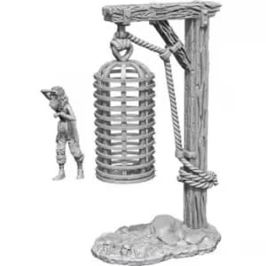 WizKids Deep Cuts Unpainted Miniatures (W12.5) Hanging Cage