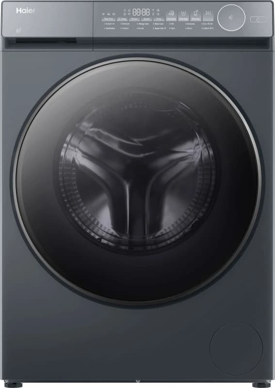 Haier X Series 7 HW120-B14367GUUK 12kg WiFi Connected Washing Machine with 1400 rpm - Graphite - A Rated