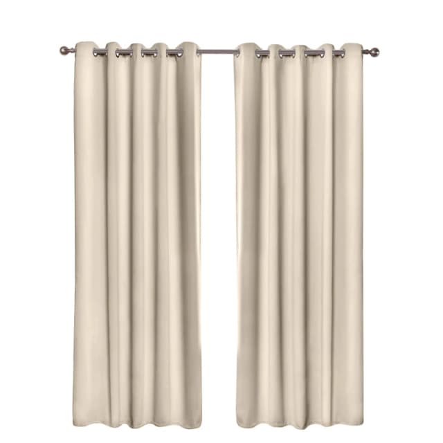 Emma Barclay Thermal Blackout Curtains Eyelet Cali Natural unisex 168x137cm