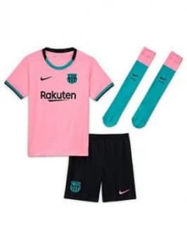 Nike Little Kids Barcelona 20/21 Third Kit - Green
