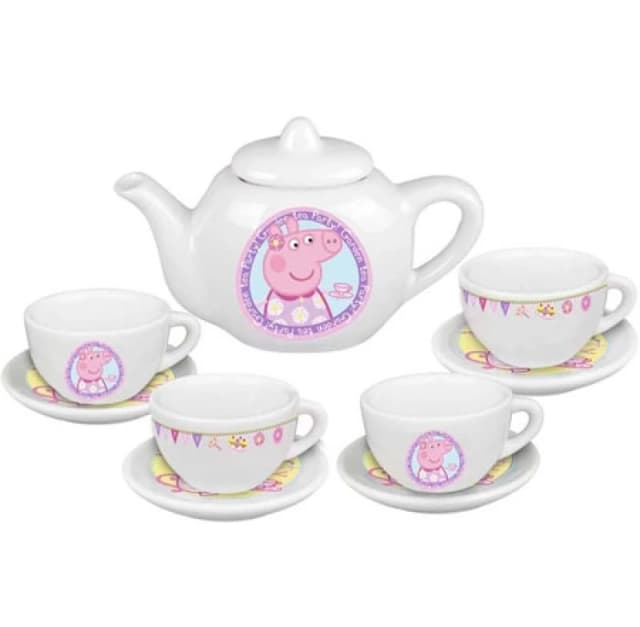 Cuddly Pig Tea Set - 9 pieces 1372462