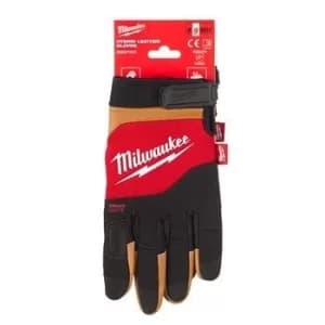 Milwaukee Hand Tools 4932471913 Hybrid Leather Gloves L