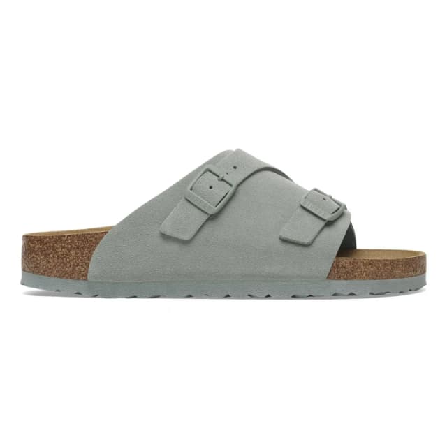 Birkenstock Suede leather sandals Birkenstock Zurich Gris Unisex 38 Etroit