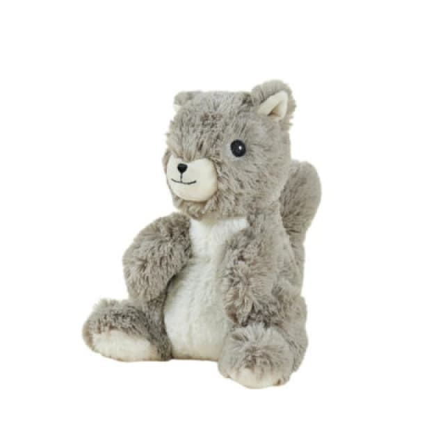 Warmies Plush Grey Squirrel Microwavable Weighted Teddy, Lavender Scented, Hot Or Cold For Relaxation & Relief