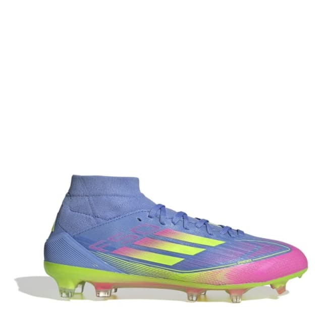 adidas F50 Pro Firm Ground Football Boots Womens Blue/Lemon/Pink female 4.5 (37.3)
