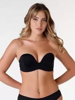 Wonderbra Ultimate Strapless Bra - Black, Size 32, Women