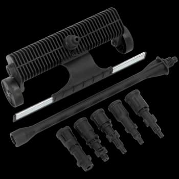 Sealey 7 Piece Water Broom Set for Pressure Washers