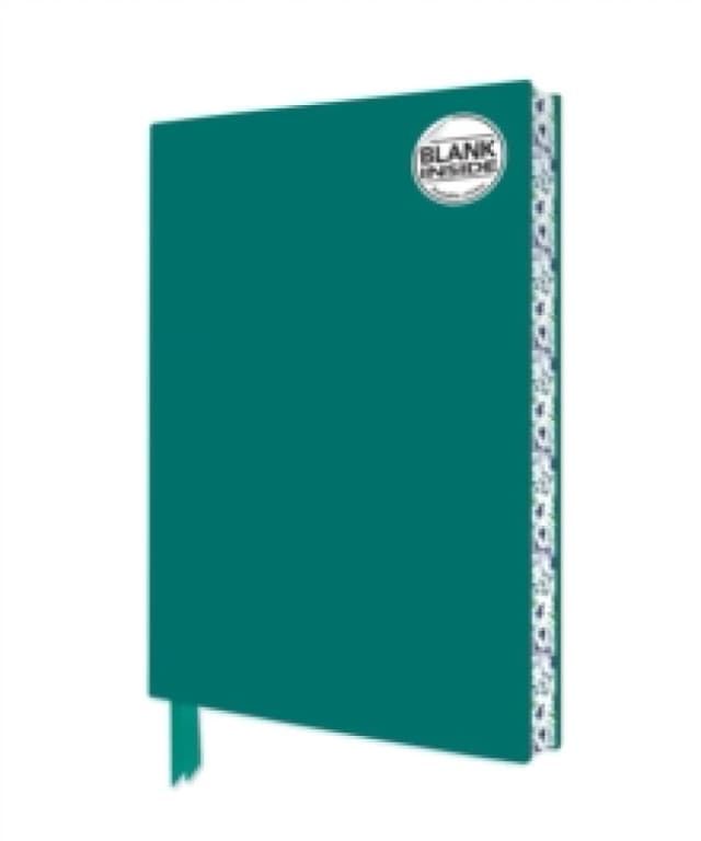 Teal Blank Artisan Notebook (Flame Tree Journals) Notebook / blank book