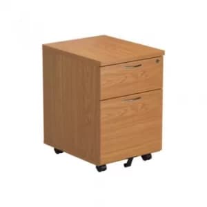 First 2 Drawer Mobile Pedestal Nova Oak KF79990