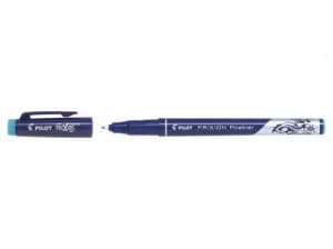 Pilot FriXion Erasable Fineliner Light Blue PK12