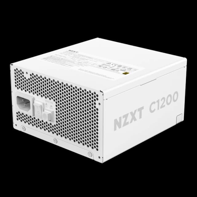 NZXT C1200 Fully Modular Cybernetics A- 80 Plus Gold ATX 3.1 White PSU - PA-2G2BW-UK