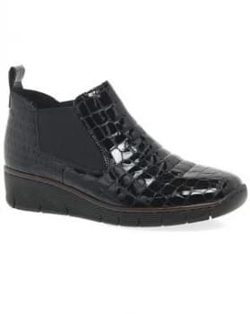 Rieker Eria Standard Fit Wedge Boots
