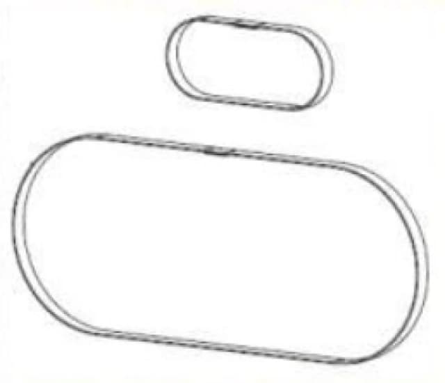 Zebra P1046696-146 printer/scanner spare part/accessory Belt 2 pc(s)