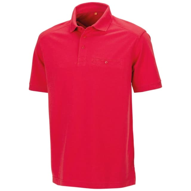 Result Result Men Apex Pique Polo Shirt in Red Size: X-Small Red XS Male 5063470769018