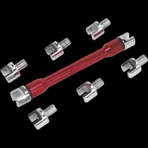 Sealey Spoke Wrench 8 Interchangeable Heads