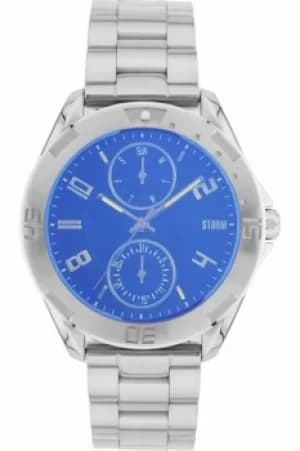 Mens STORM Multinox Lazer Blue Watch 47322/LB