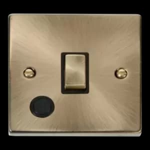 Click Scolmore Deco Ingot 20A 2 Pole Flex Outlet Switch - VPAB522BK