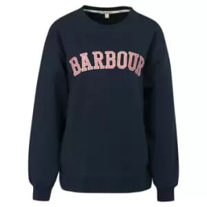 Barbour Womens Northumberland Overlayer Navy 16