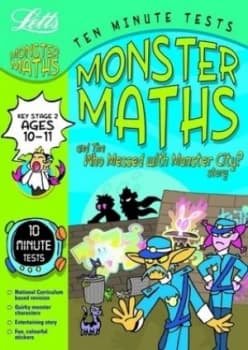 Monster Maths and the Who Messed with Monster City Story by Liz Holliday and Moira Butterfield Paperback