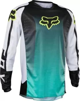 FOX 180 Leed Motocross Jersey, turquoise, Size 2XL, turquoise, Size 2XL
