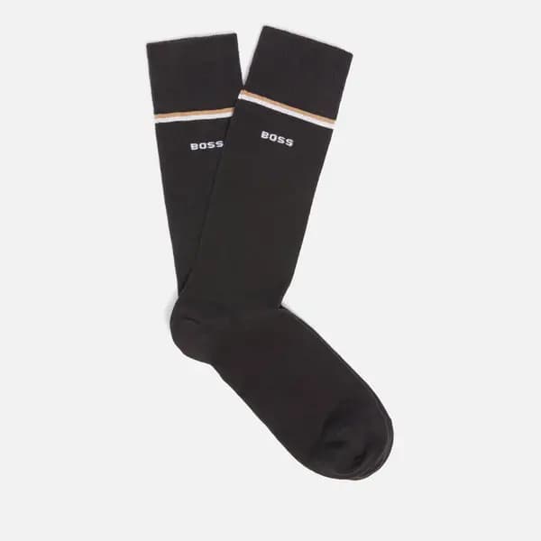 BOSS Bodywear 2 Pack Gift Charging Cable & Cotton-Blend Socks
