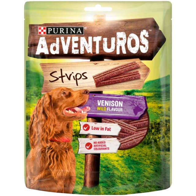 Adventuros Dog Treats Venison 90g
