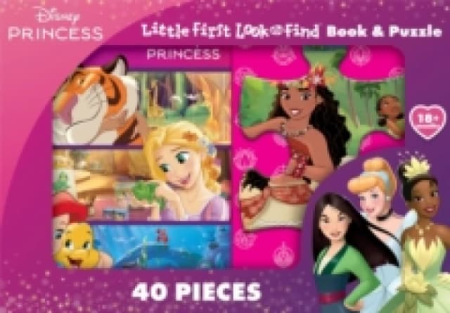 Disney Princess: Little First Look and Find Book & Puzzle Multiple-component retail product