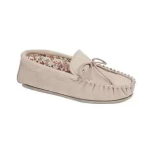 Mokkers Womens/Ladies Lily Slip On Slippers (3 UK) (Stone)