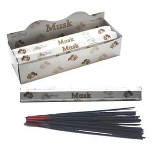 Musk (Pack Of 6) Stamford Hex Incense Sticks