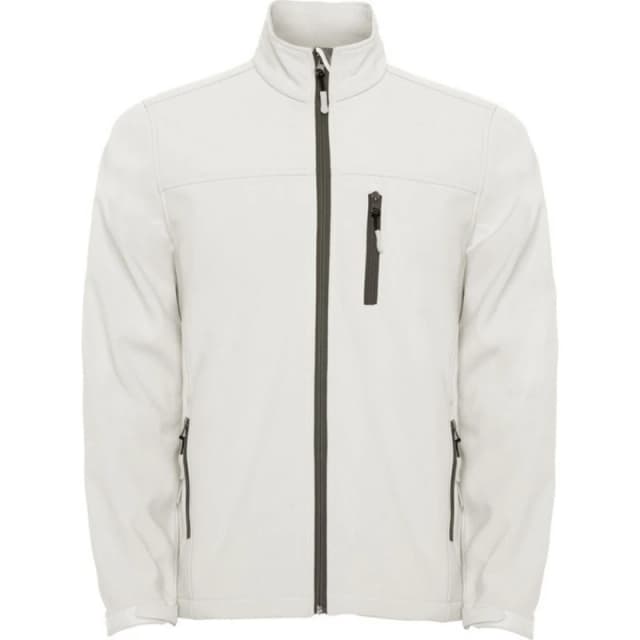 ROLY ROLY Men Antartida Soft Shell Jacket in White Size: Small White S Male 5063470457601