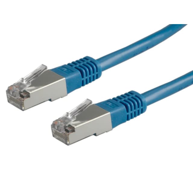 ROLINE S/FTP Patch Cord Cat.5e. blue 0.5m