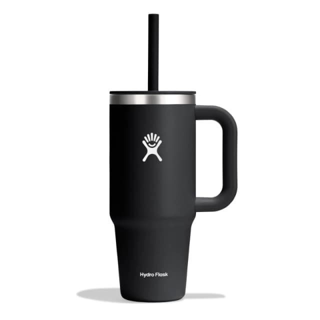 Hydro Flask Travel Tumbler 709 ml (24 oz) Black unisex One Size