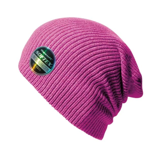 Result Core Mens Softex Beanie in Fuchsia Fuchsia Male One Size