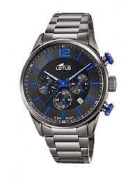 Lotus Black and Grey Chronograph Watch - L18686/3