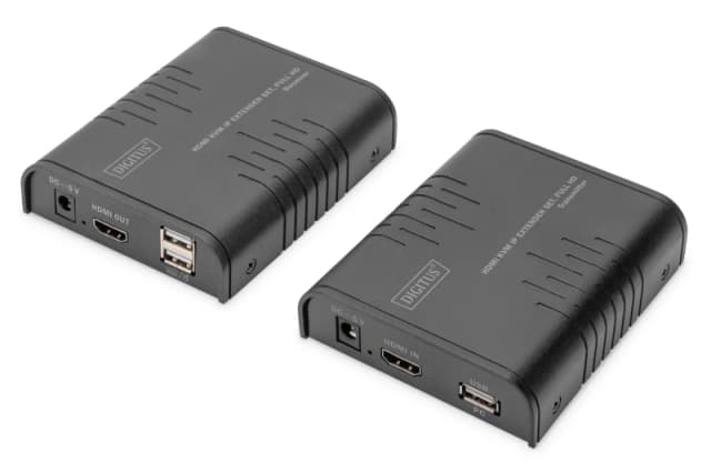 Digitus HDMI KVM IP Extender Set. Full HD