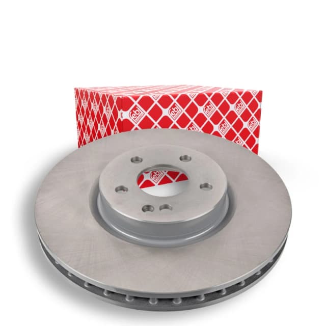 FEBI BILSTEIN Brake disc Front Axle 104855 Brake rotor,Brake discs MERCEDES-BENZ,V-Klasse (W447),VITO Kasten (W447),VITO Tourer (W447)