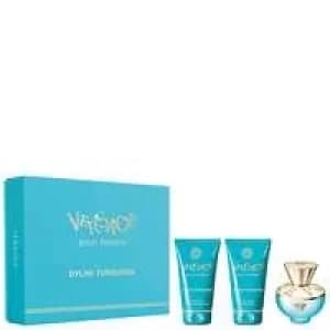Versace Christmas 2021 Dylan Turquoise Eau de Toilette 50ml Gift Set