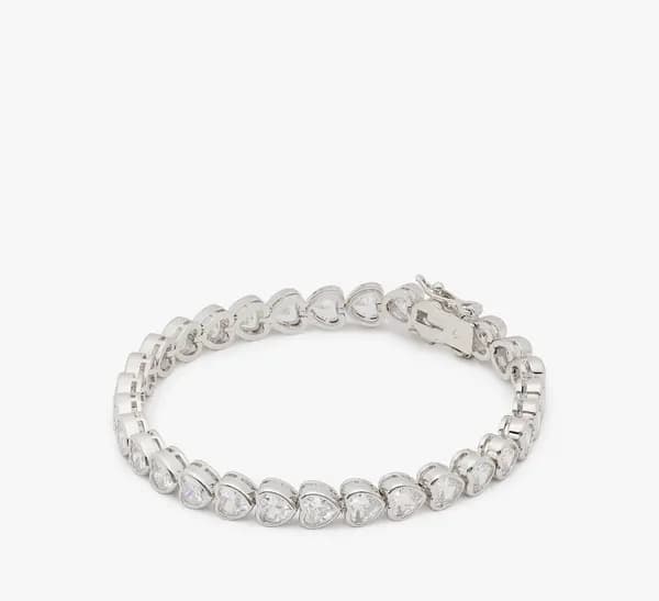 Sweetheart Tennis Bracelet